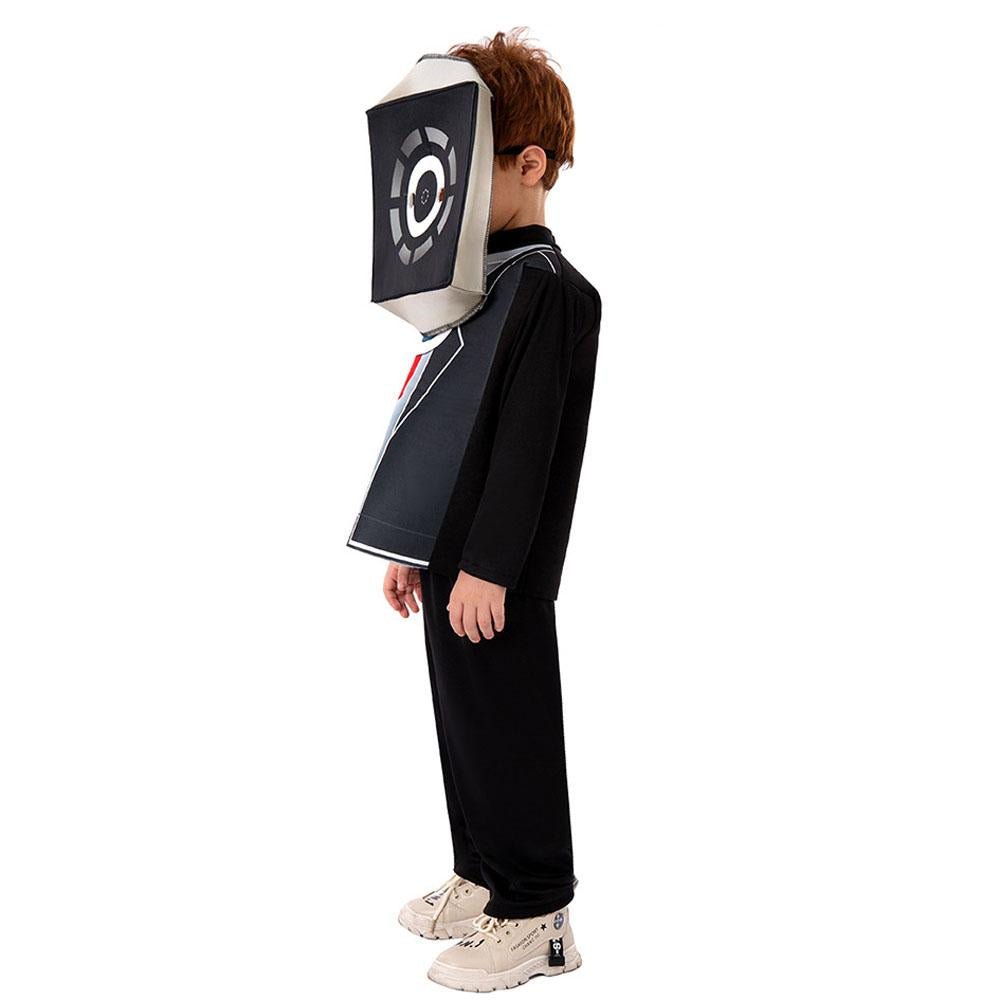 Buy3D Horror Game TV and Toilet Costume Halloween Cosplay Outfit Now Cheaper With 3 - 5 Days Ship - PajamasBuy