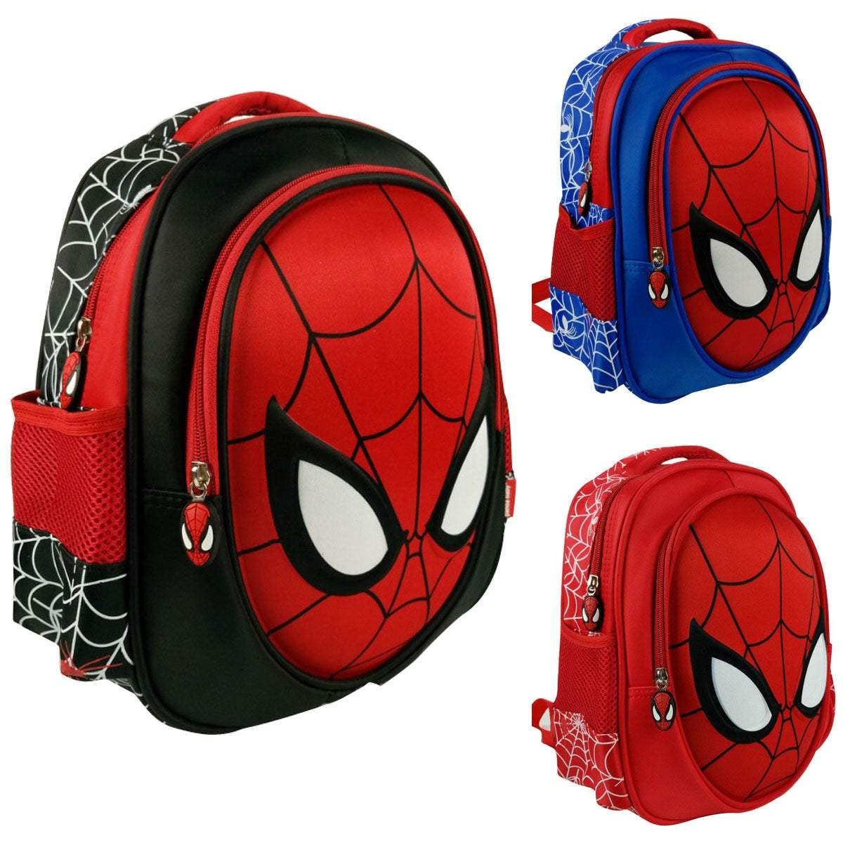 Buy3D Spider - man Backpack School Bag Nursery Primary School Kids Bags Now Cheaper With 3 - 5 Days Ship - PajamasBuy