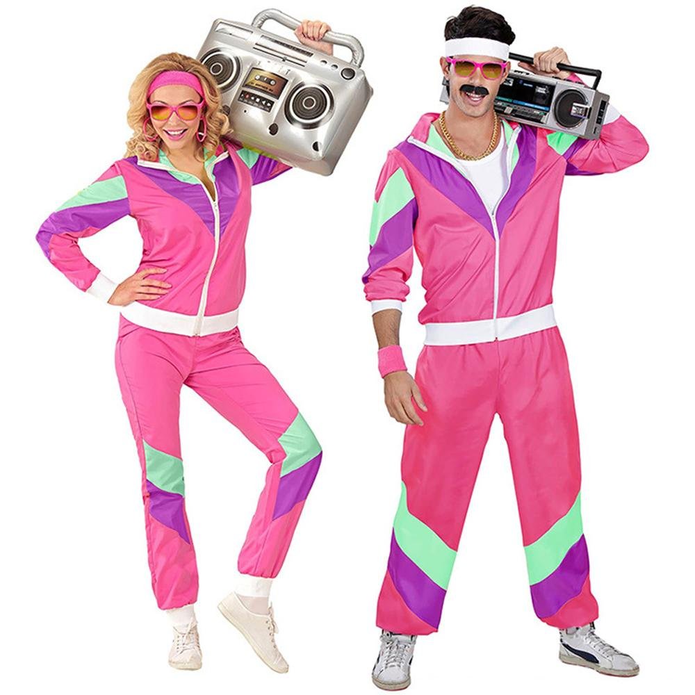 Buy80s Retro Disco Hip Hop Blazer Adult Cosplay Costume Outfits Carnival Suit Now Cheaper With 3 - 5 Days Ship - PajamasBuy