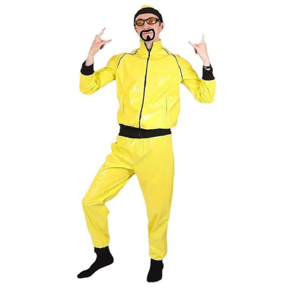 90s Celebrity Costume Funny Rapper Halloween Stag Do Fancy Dress Costume - Pajamasbuy