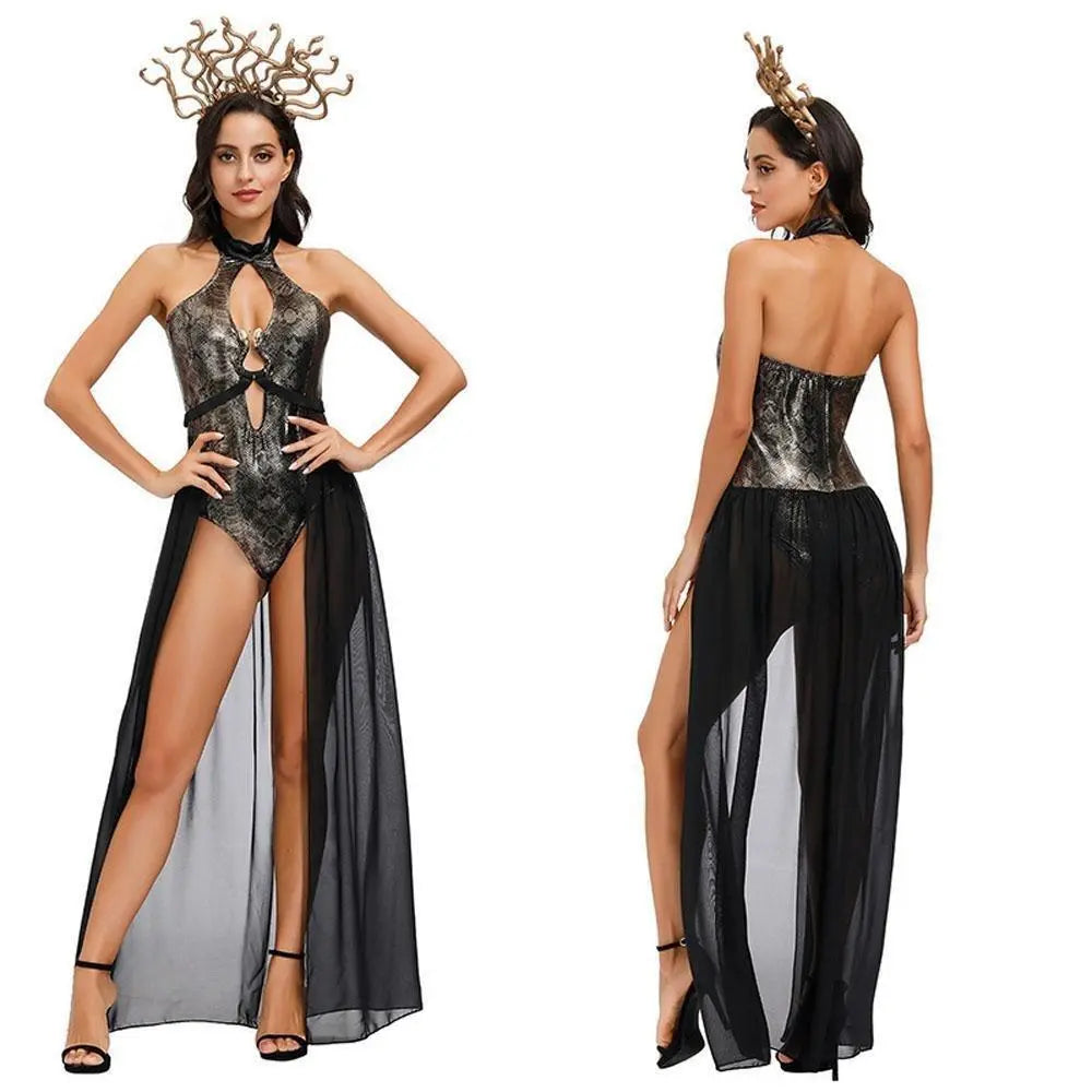 Ancient Greek Goddess Medusa Halloween costume - Pajamasbuy