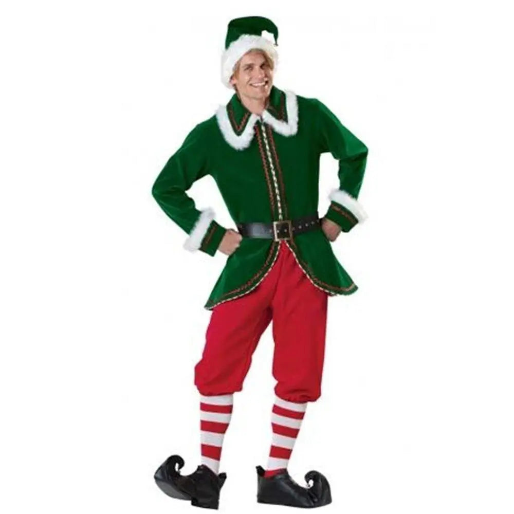 Christmas Costume Santa Claus Cosplay Costume Men - Pajamasbuy