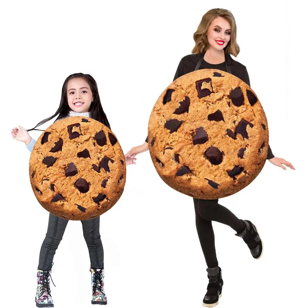 Cookie Cosplay Costumes Family Role - playing Parent - child Outfit Halloween Dress for Adult Kids - Pajamasbuy