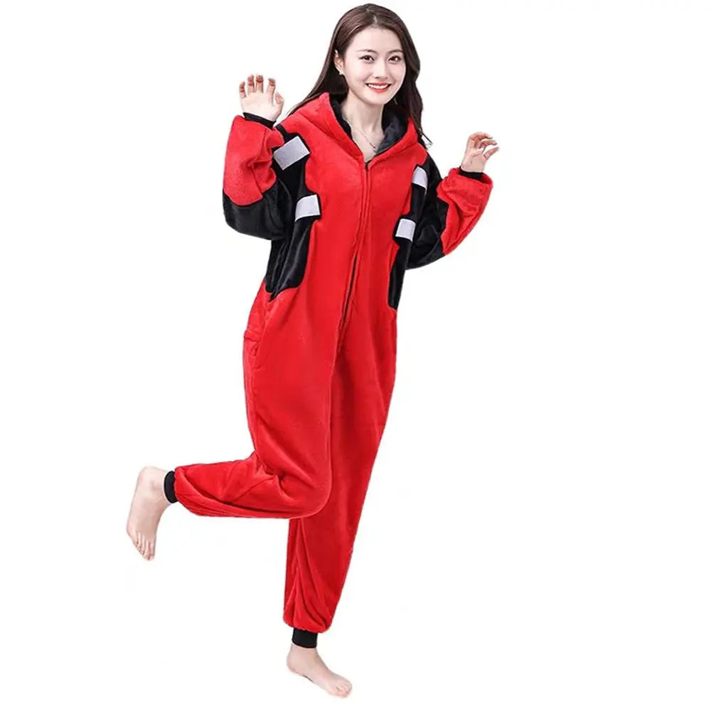 Deadpool Kigurumi Onesie Pajamas for Adults| PajmasBuy