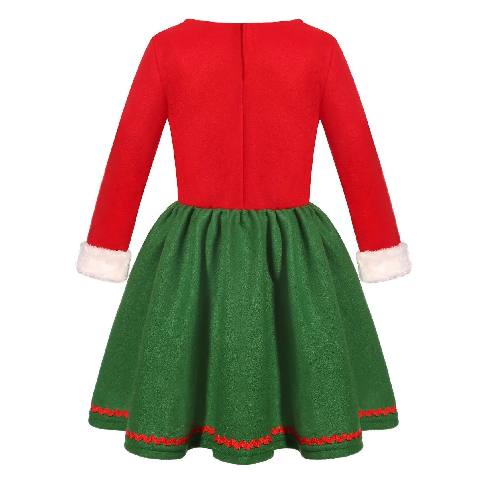 Elf Costume for Girls Boy Kids Christmas Party Dress Outfit - Pajamasbuy