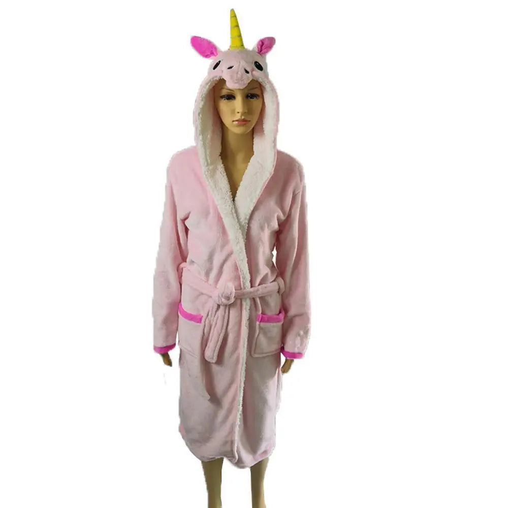 Family Matching Pajamas Unicorn Bathrobe Kigurumi Onesies - Pajamasbuy