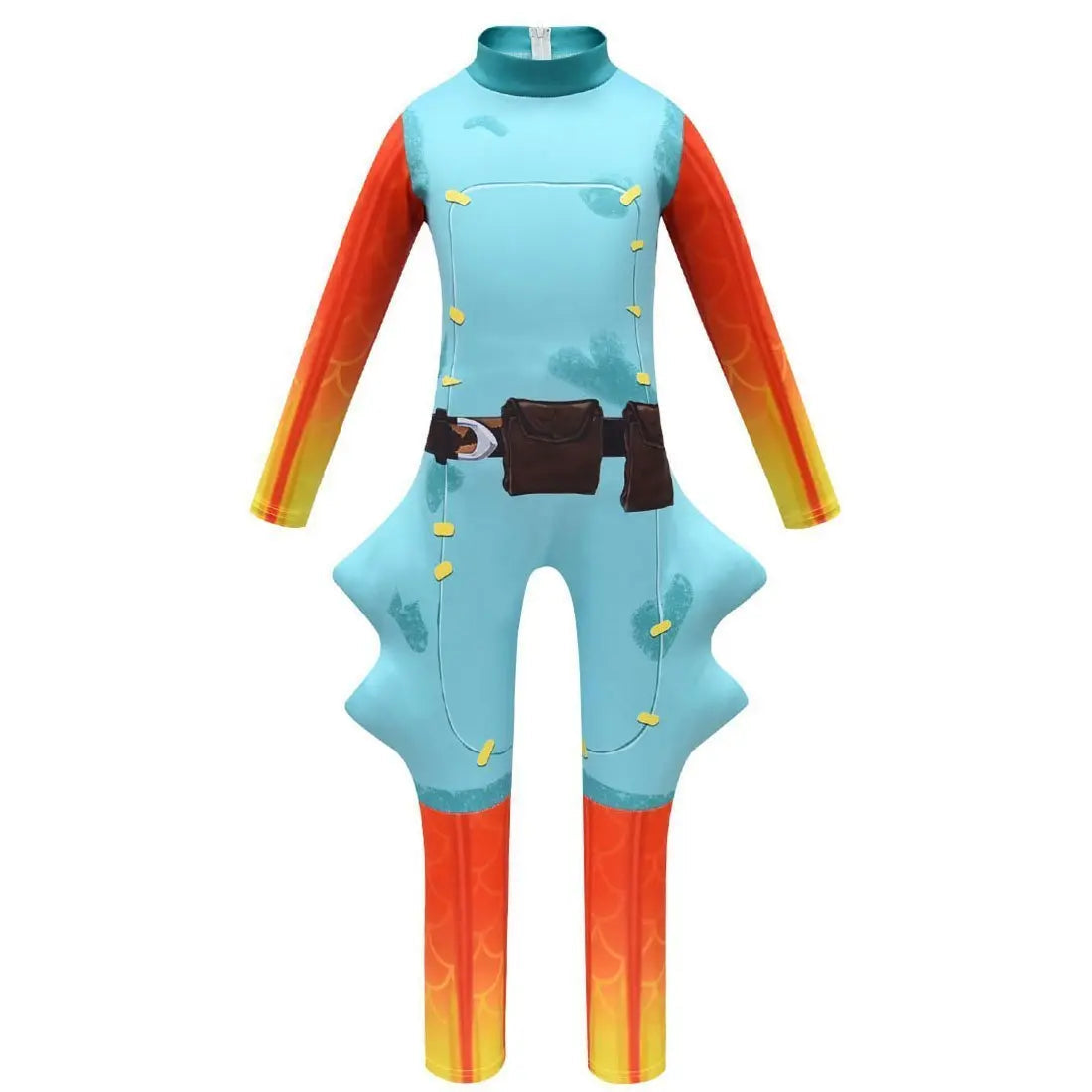 Fortnite Fishstick Cosplay Halloween Costumes Fish Jumpsuit - Pajamasbuy