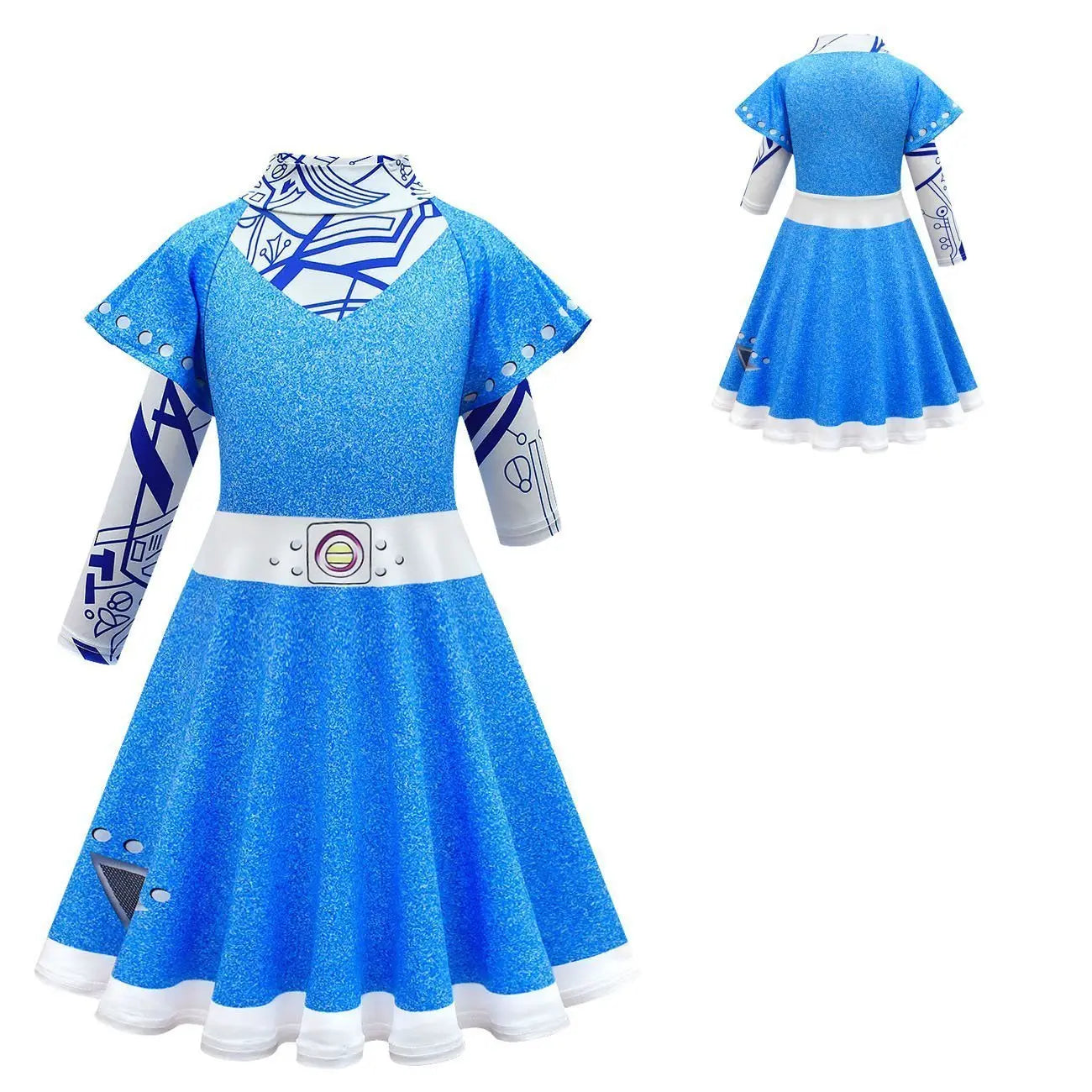 Girls' Zombies High School 3 Cosplay Costumes Halloween Outfit Dress For Kids - Pajamasbuy