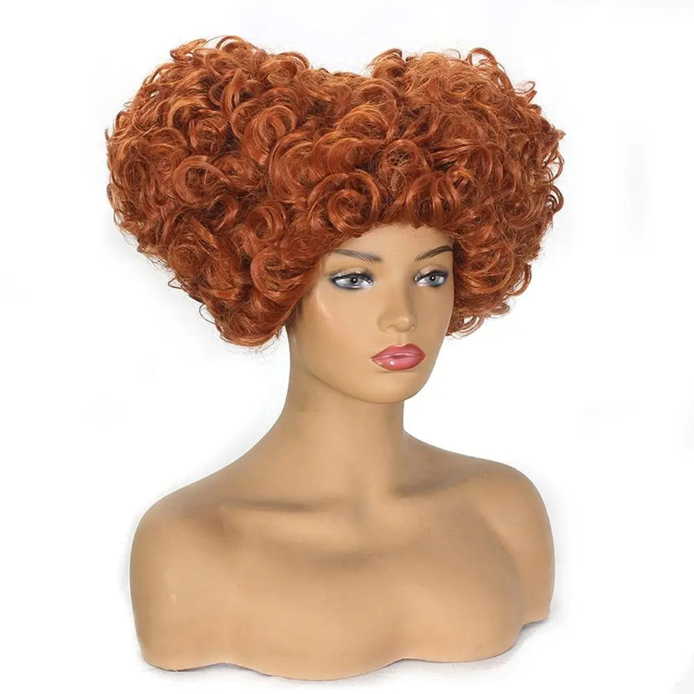 Hocus Pocus Cosplay Winifred Movie Wig Red Queen Costume Wigs for Adult - Pajamasbuy