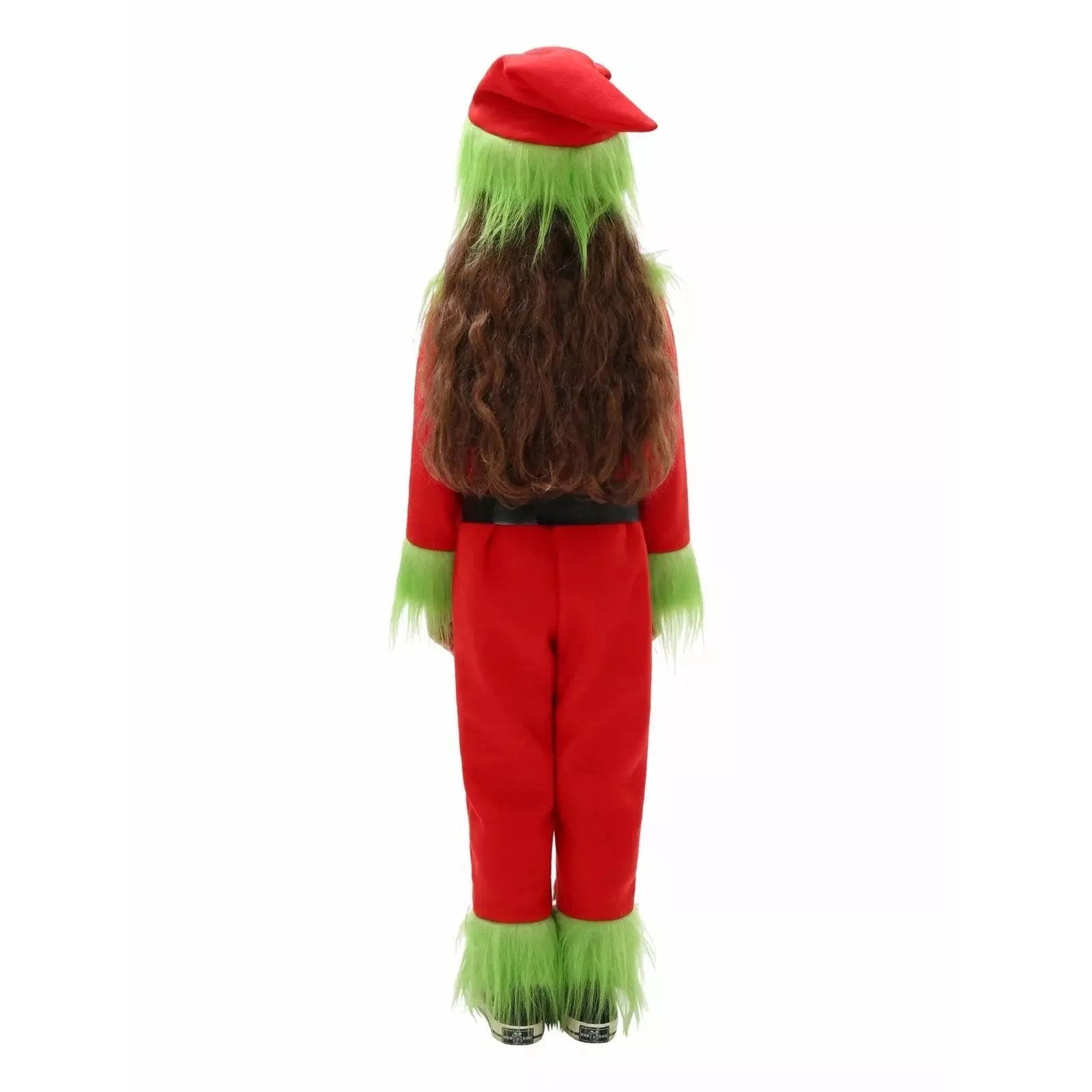 Kids The Grinch Christmas Cosplay Jumpsuit Hat Belt Suit - Pajamasbuy