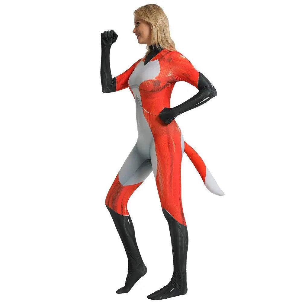 Miraculous Ladybug Rena Rouge Fox Halloween Cosplay Costume Zentai Bodysuit - Pajamasbuy