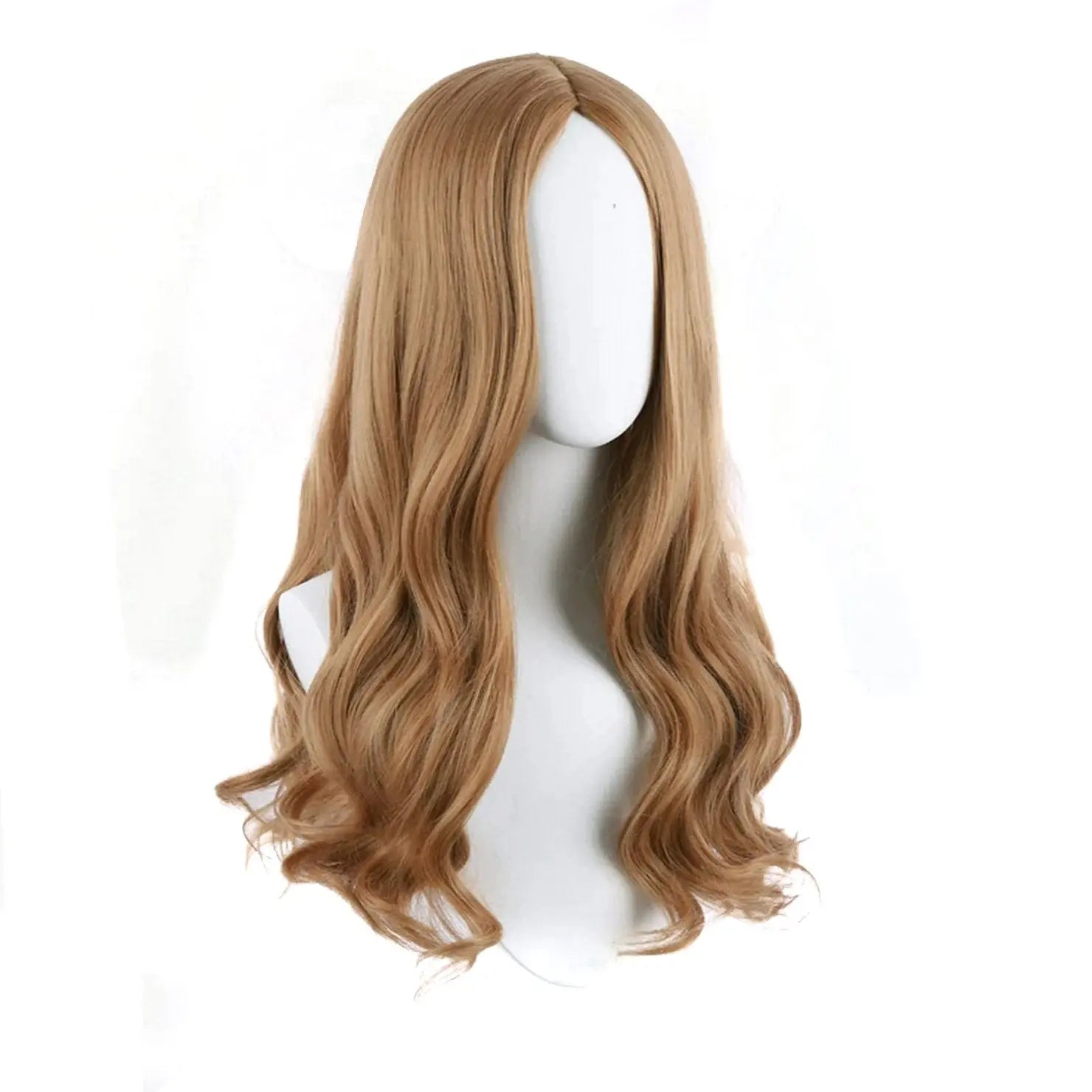 Movie m3gan doll costume wig Long Curly Cosplay Wig for Women - Pajamasbuy