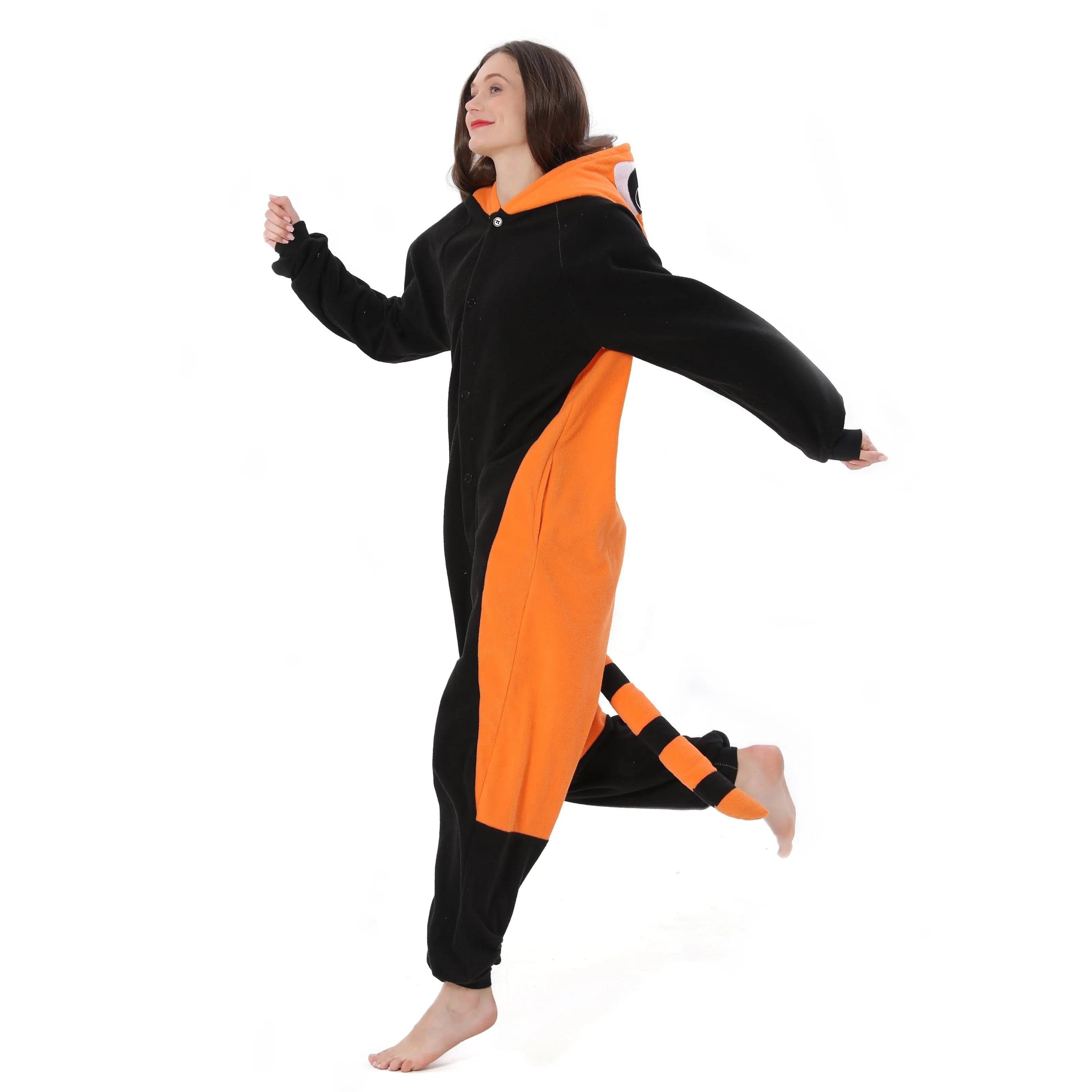 Raccoon Kigurumi Onesies animal pajamas Costume For Adult| PajmasBuy