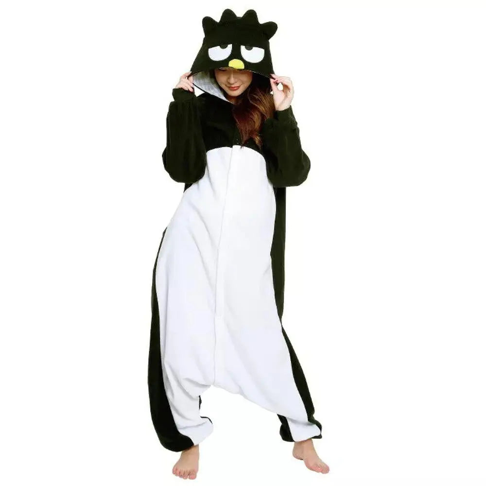 Sanrio Bad Badtz-Maru kigurumi Oajamas Onesies Costume For Adult| PajmasBuy