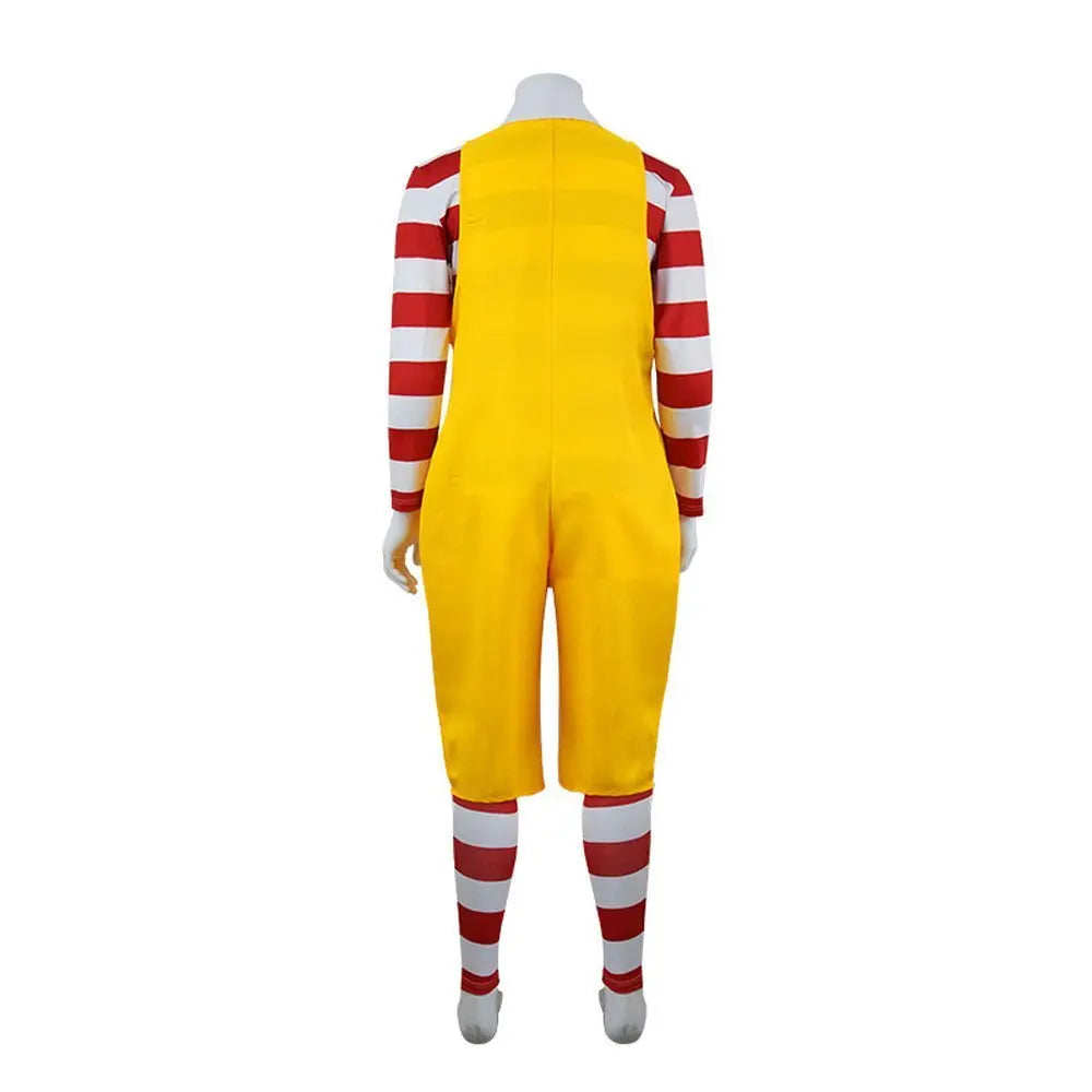 Uncle Ronald McDonald's Cos Costume Cosplay Uniform jumpsuits - Pajamasbuy