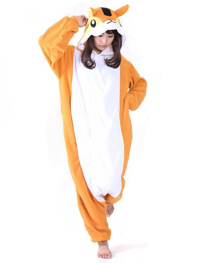 BuyAdult Squirrel Kigurumi Animal Onesies Pajamas Animal costume Now Cheaper With 3 - 5 Days Ship - PajamasBuy