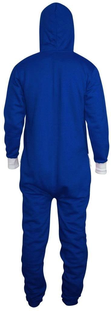 BuyAdults Men Jumpsuit Zipper Hoodie Tracksuit Onesie Pajamas Now Cheaper With 3 - 5 Days Ship - PajamasBuy