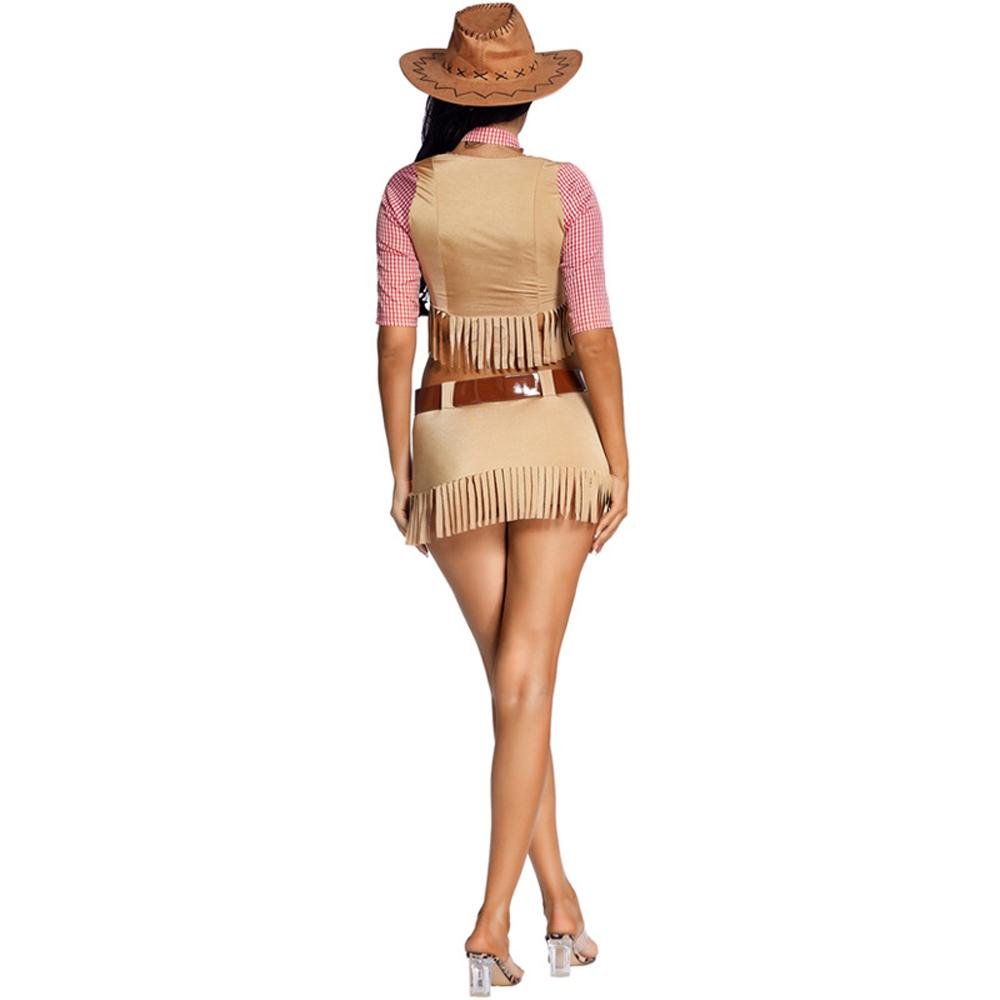 BuyAmerican Western pioneer cowboy Halloween Costume Now Cheaper With 3 - 5 Days Ship - PajamasBuy