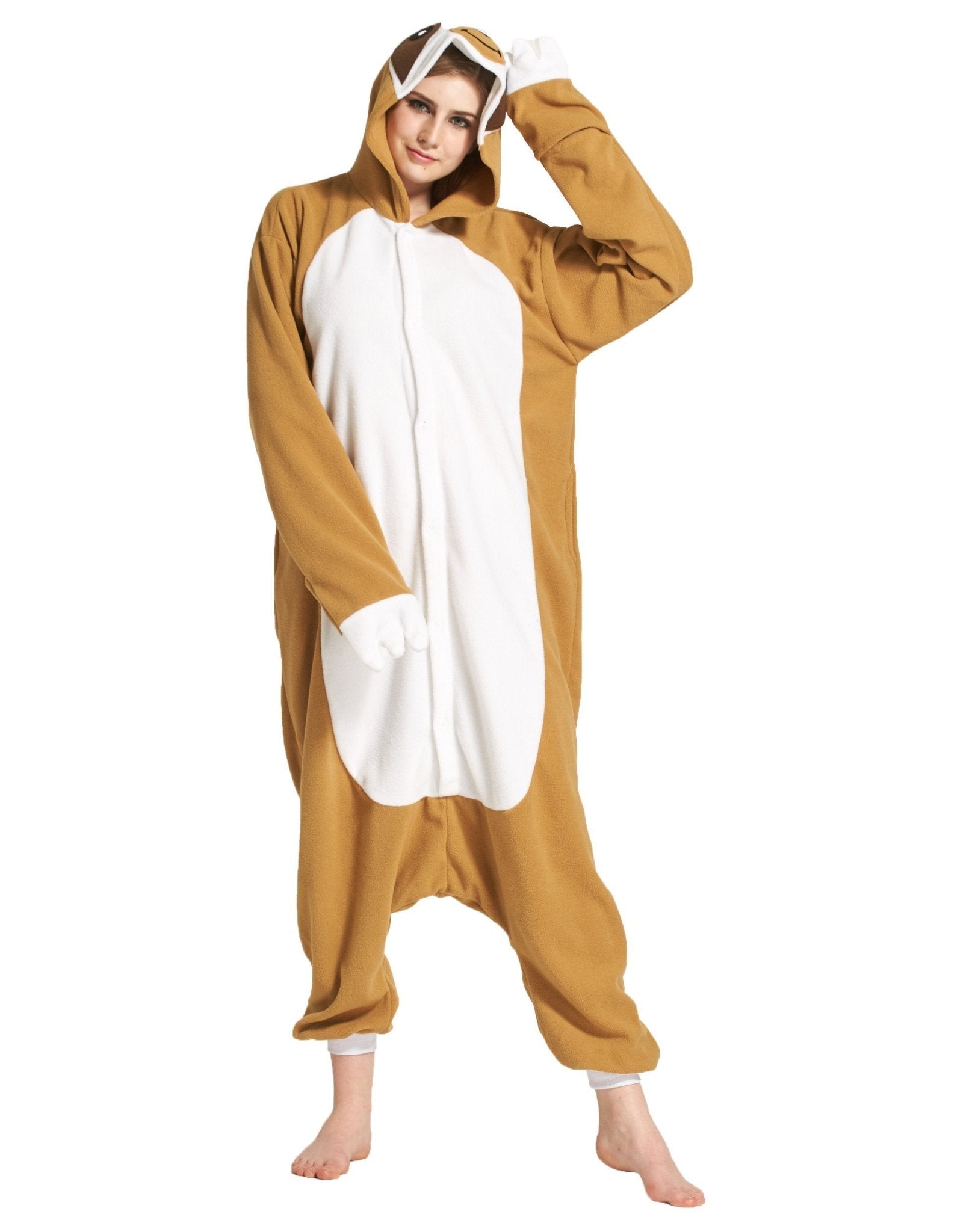 BuyAnimal Adult Sloth Onesies Hoodie kigurumi Costume Pajamas Now Cheaper With 3 - 5 Days Ship - PajamasBuy