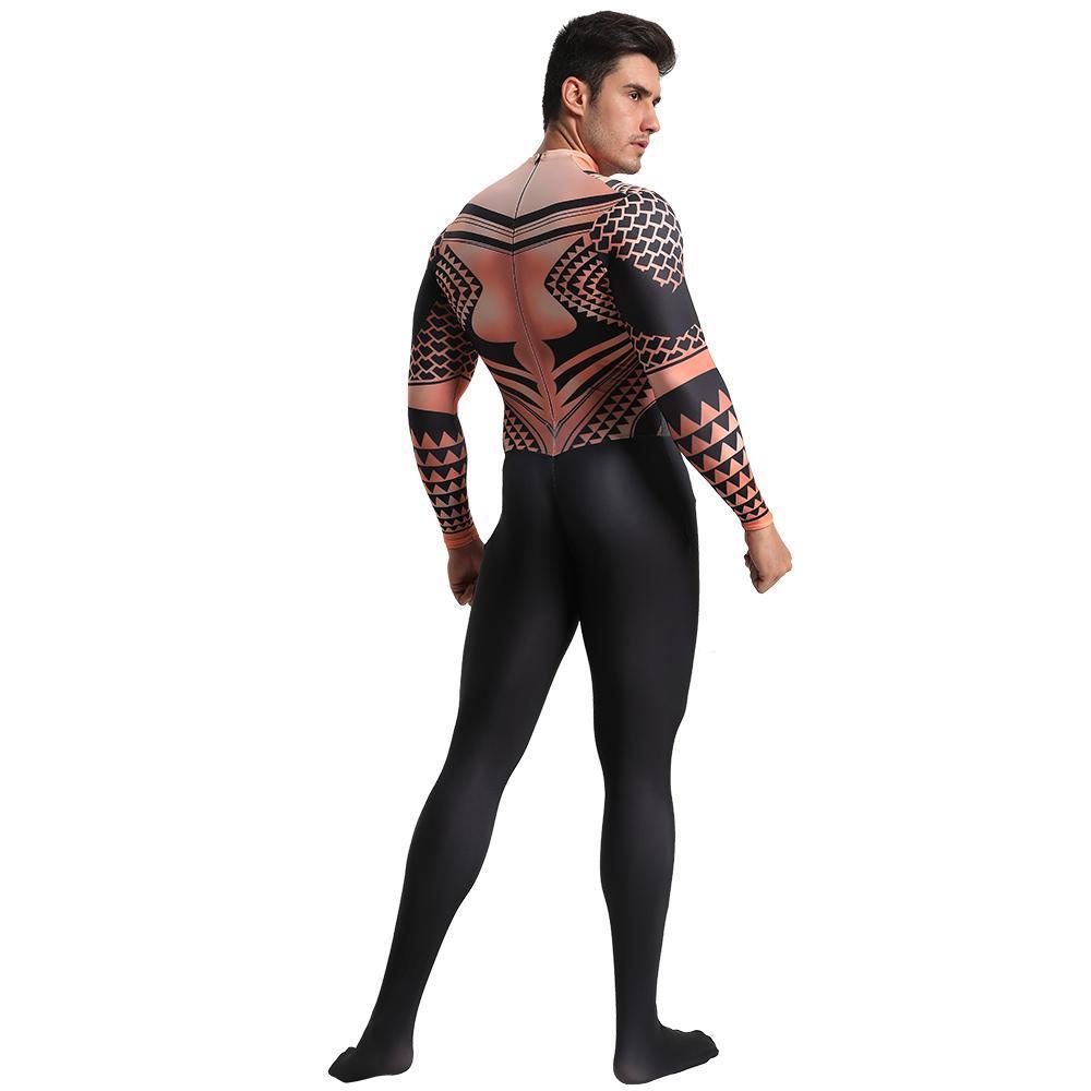 BuyAquaman Arthur Halloween Fancy Family Cosplay Costume Zentai Jumpsuit Now Cheaper With 3 - 5 Days Ship - PajamasBuy