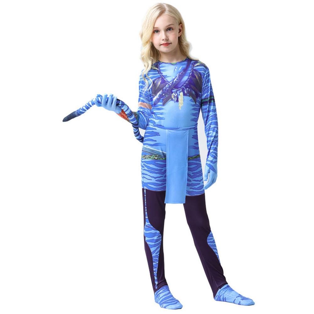 BuyAvatar: The Way of Water Cosplay Costume kids zentai costume jumpsuit Now Cheaper With 3 - 5 Days Ship - PajamasBuy