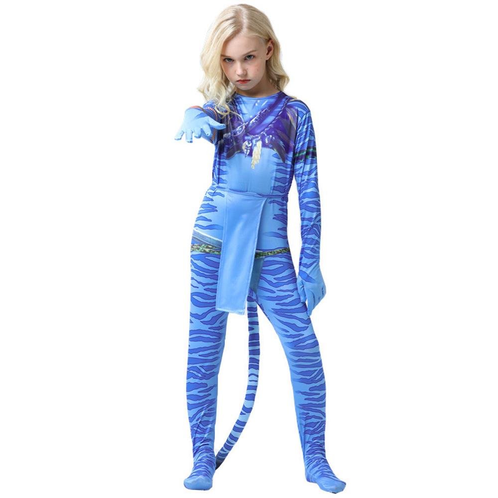 BuyAvatar: The Way of Water Cosplay Costume kids zentai costume jumpsuit Now Cheaper With 3 - 5 Days Ship - PajamasBuy