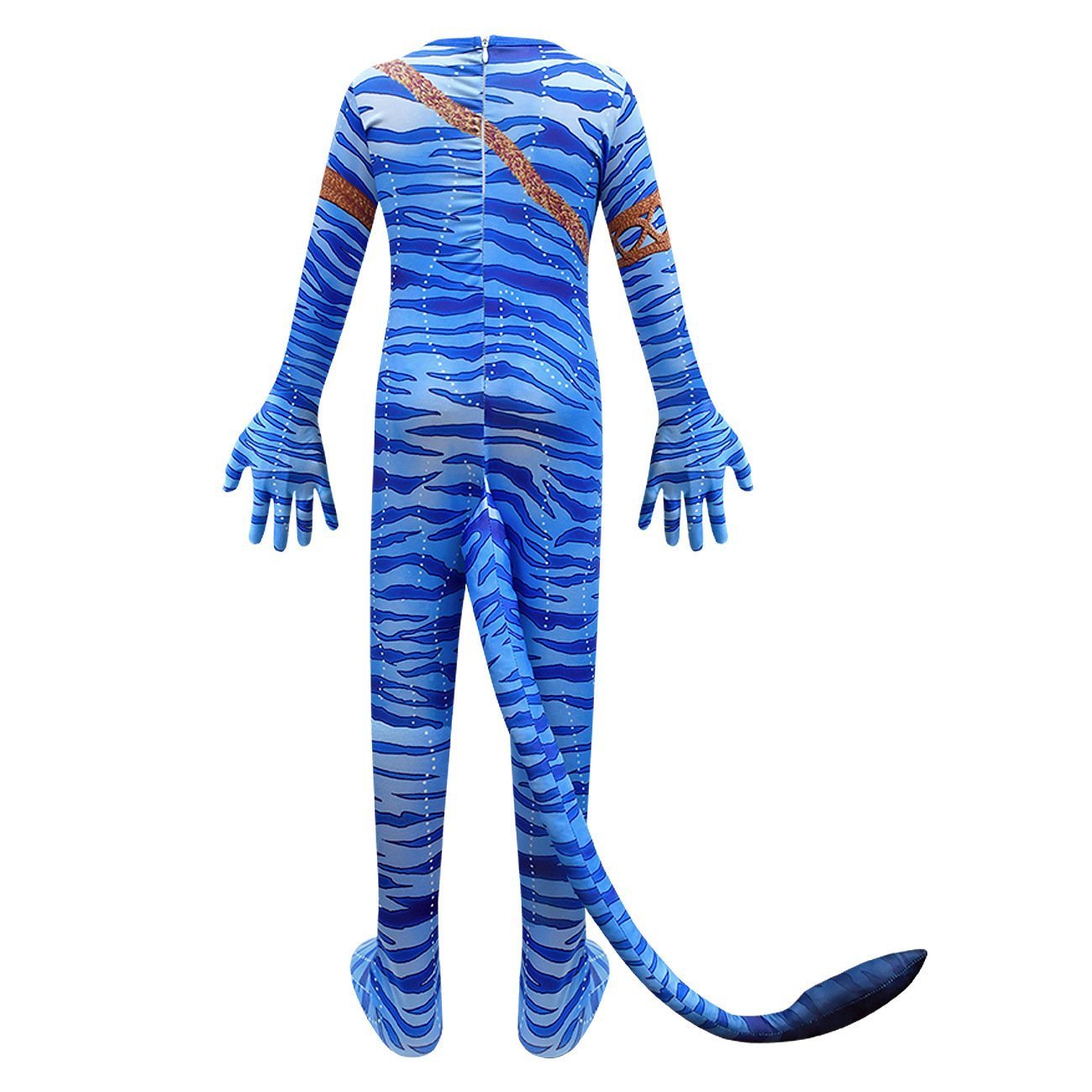 BuyAvatar: The Way of Water Costume Blue Cosplay zentai jumpsuit For Kids Now Cheaper With 3 - 5 Days Ship - PajamasBuy