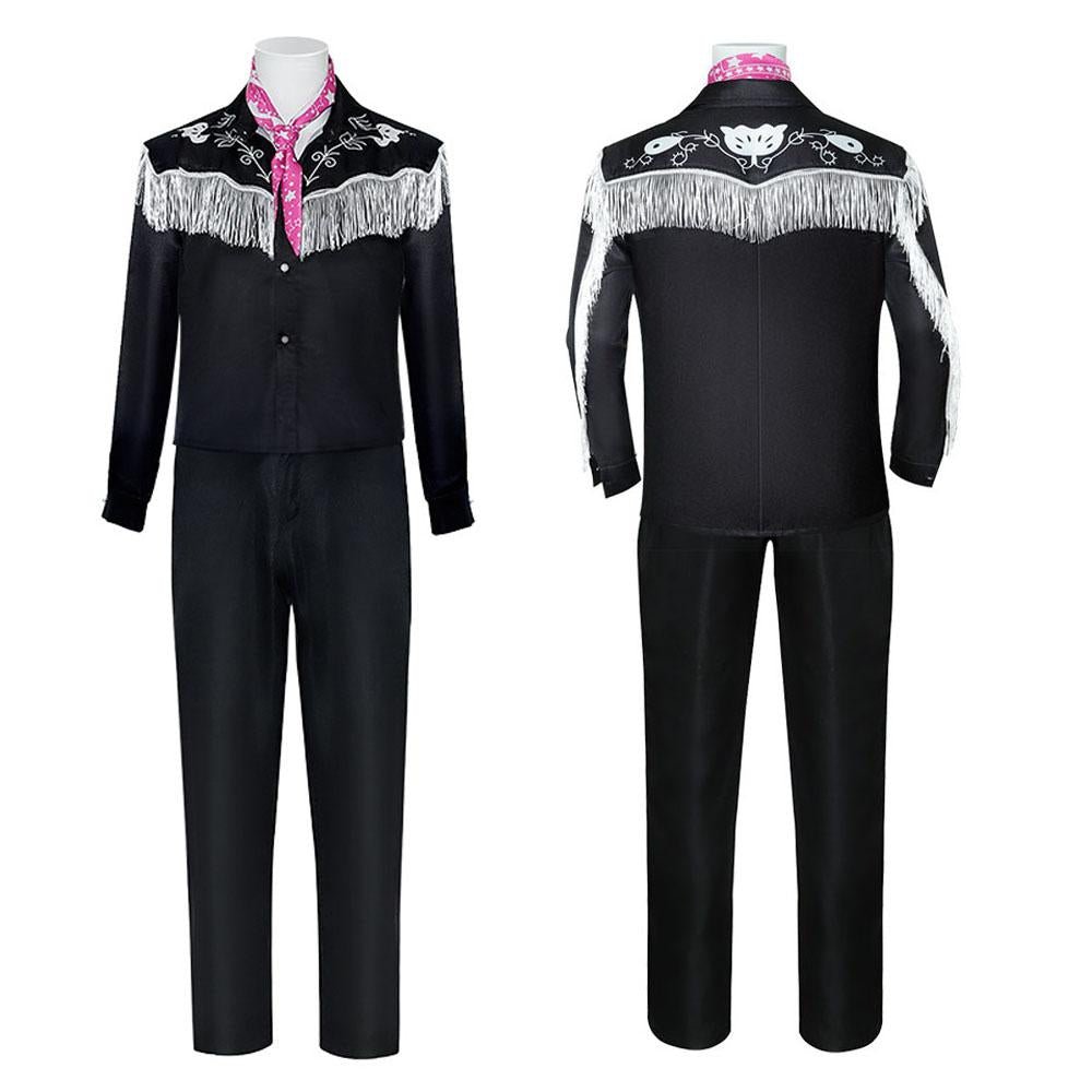 BuyBarbie Movie Ken Denim Cosplay Costume Halloween Full Set Carnival Suit Now Cheaper With 3 - 5 Days Ship - PajamasBuy