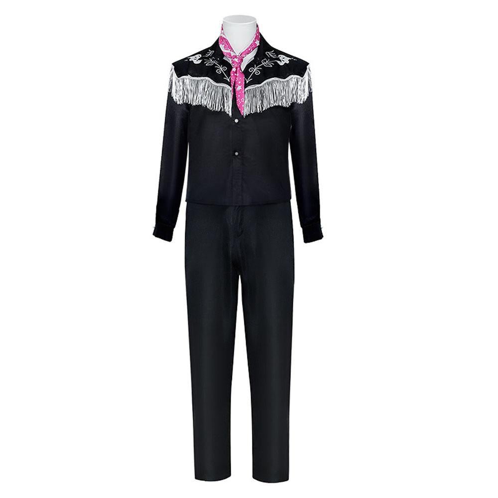 BuyBarbie Movie Ken Denim Cosplay Costume Halloween Full Set Carnival Suit Now Cheaper With 3 - 5 Days Ship - PajamasBuy