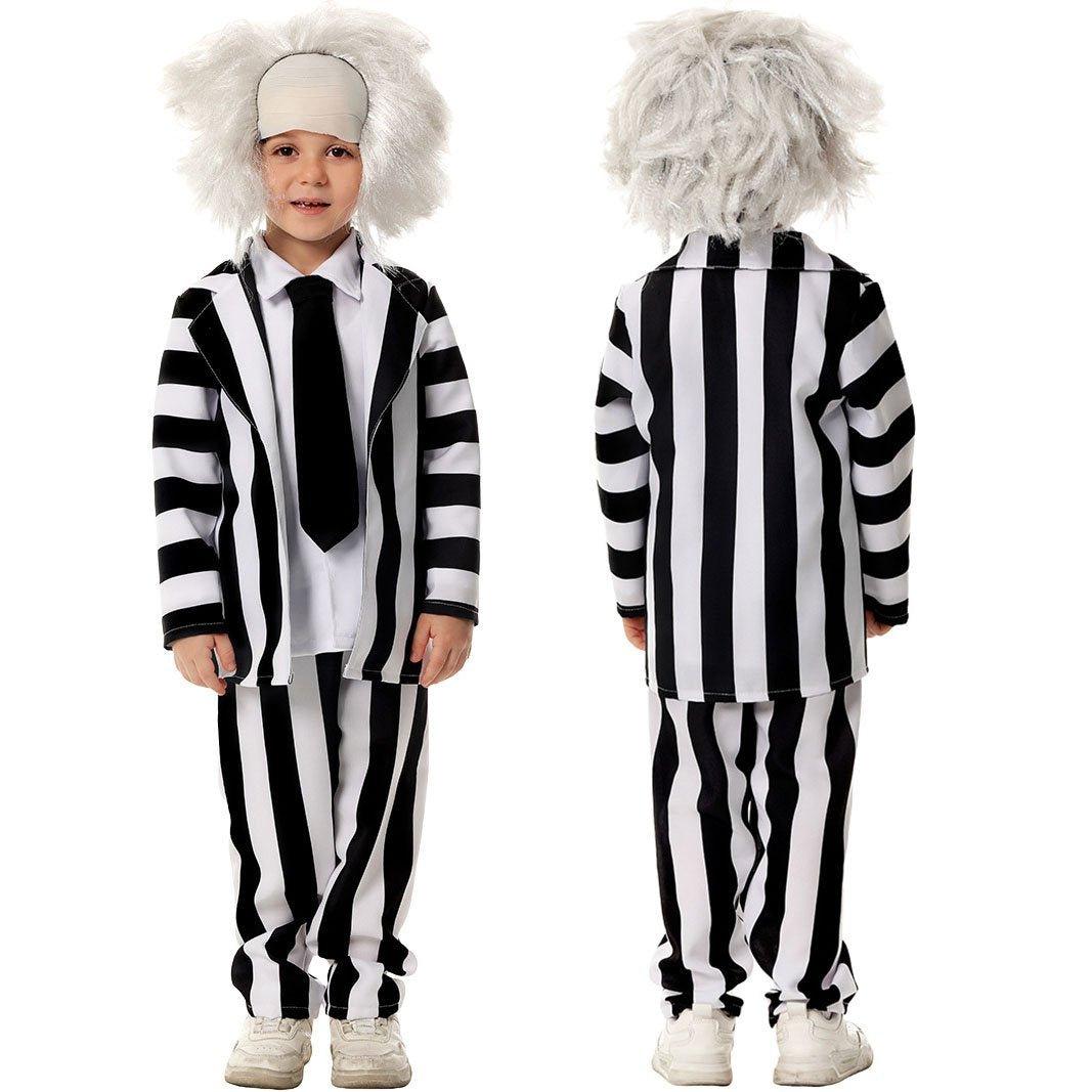 Beetlejuice Family Cosplay Costume Halloween Matching Outfits for Kids - Pajamasbuy