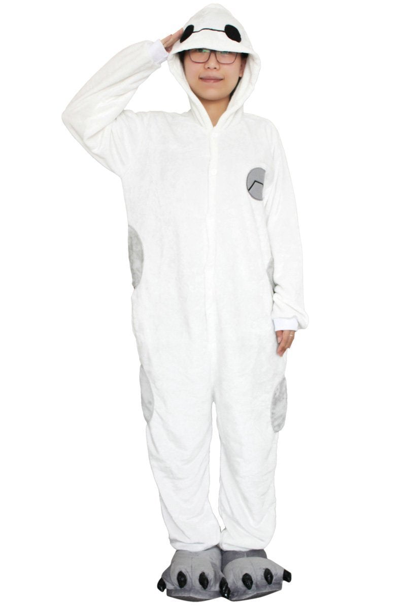 BuyBig Hero 6 Baymax Robot Kigurumi Onesies Pajamas Costume Now Cheaper With 3 - 5 Days Ship - PajamasBuy