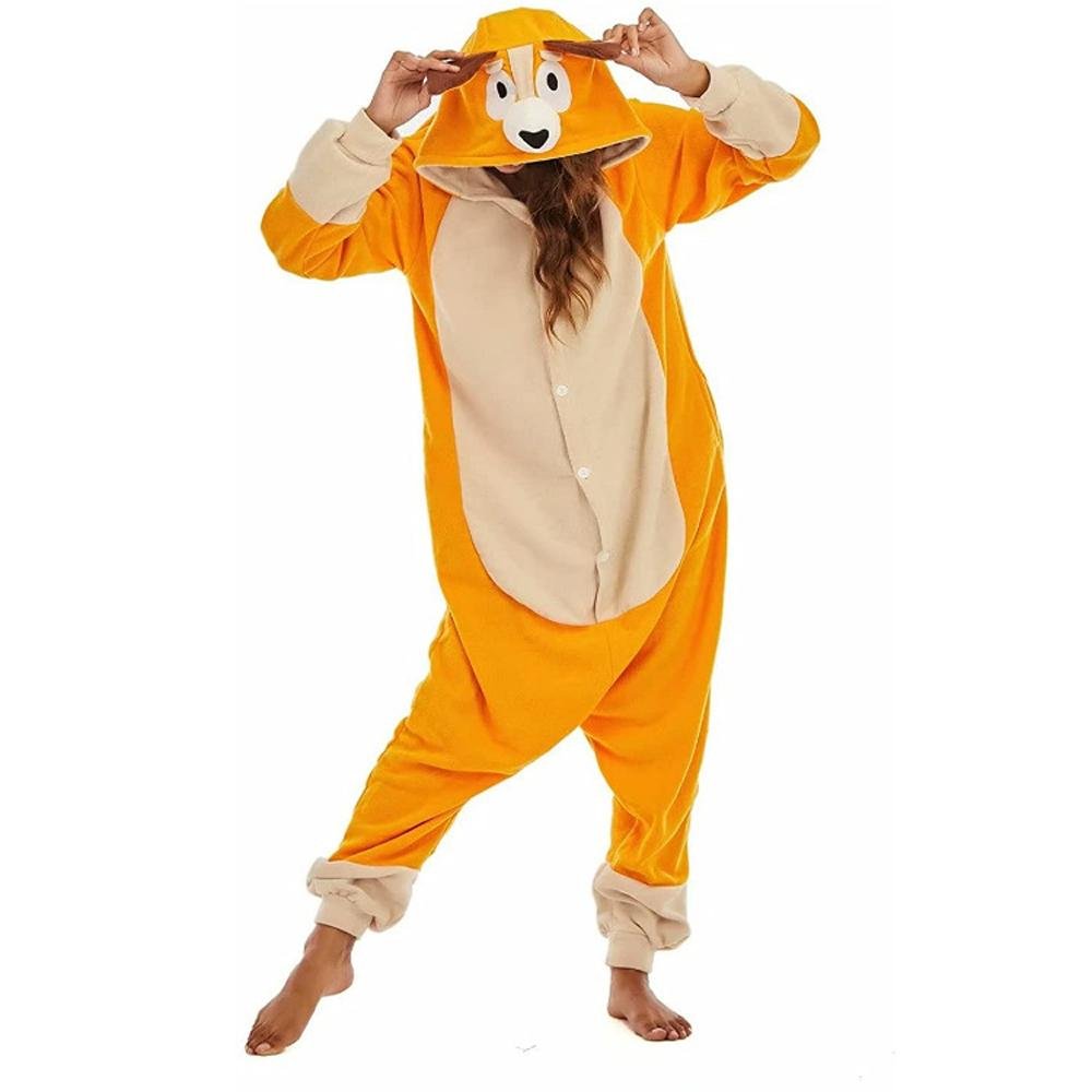 Bingo kigurumi onesies anime onesies pajamas pyjamas Halloween costume - Pajamasbuy