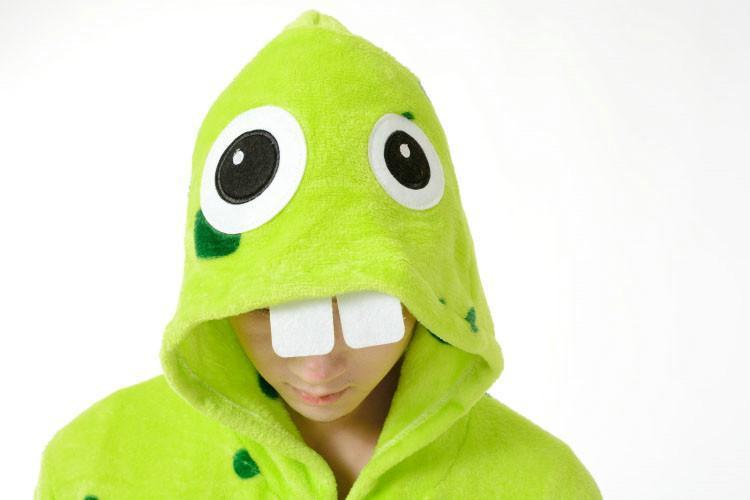 BuyBucktooth Monster Animal Kigurumi Oneises Costume Pajamas Now Cheaper With 3 - 5 Days Ship - PajamasBuy