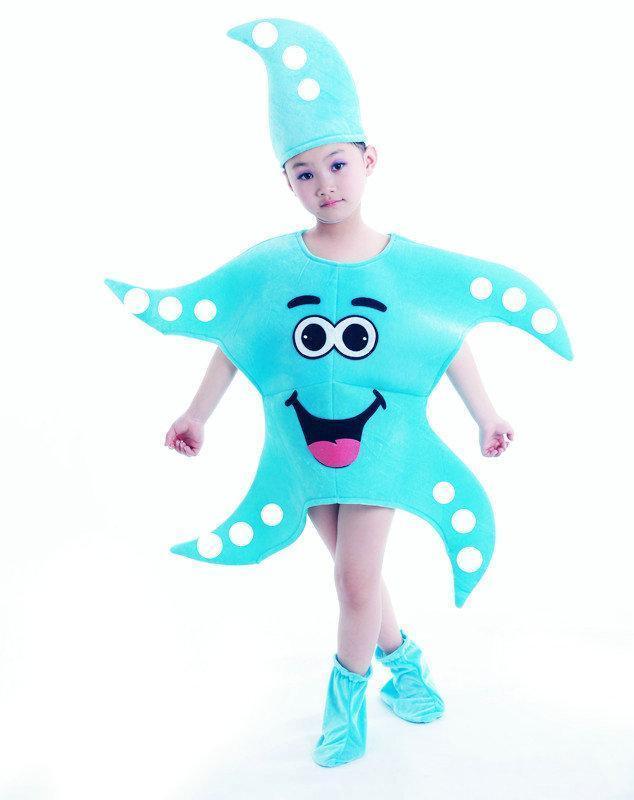 BuyCartoon Starfish Octopus Children Kids Gift Kigurumi Costume Now Cheaper With 3 - 5 Days Ship - PajamasBuy