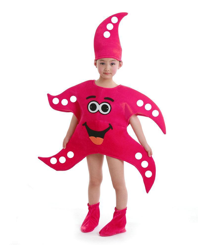 BuyCartoon Starfish Octopus Children Kids Gift Kigurumi Costume Now Cheaper With 3 - 5 Days Ship - PajamasBuy