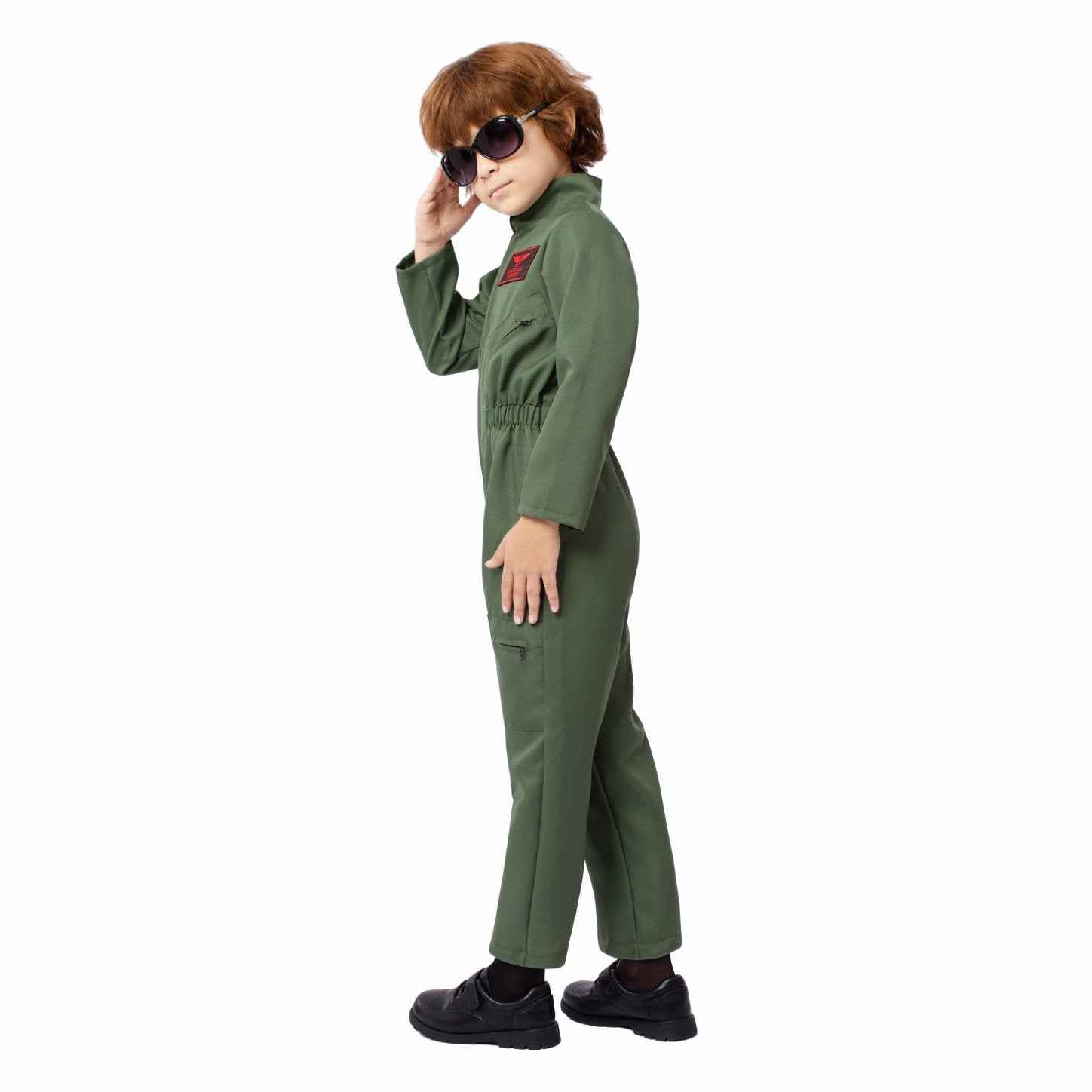 BuyChildren's Fighter Pilot Costume Halloween Carnival and Kindergarten Performance Jumpsuit Now Cheaper With 3 - 5 Days Ship - PajamasBuy