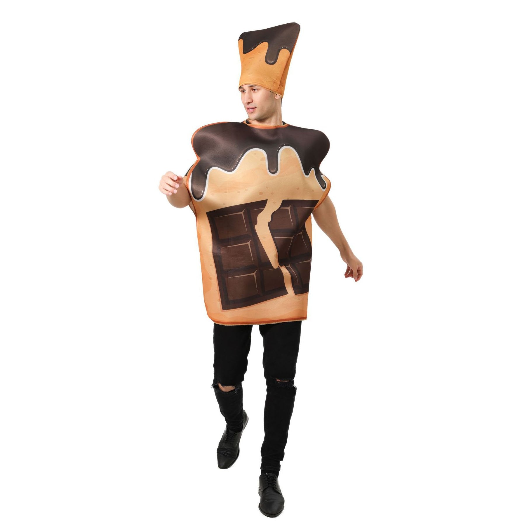 BuyChocolate Bread Halloween Costume Outfits Party Carnival Cosplay Now Cheaper With 3 - 5 Days Ship - PajamasBuy