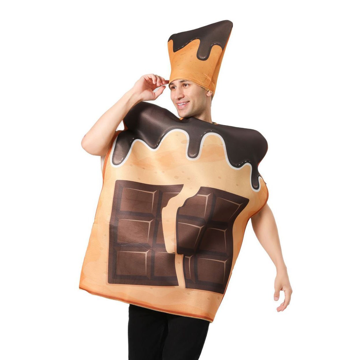 BuyChocolate Bread Halloween Costume Outfits Party Carnival Cosplay Now Cheaper With 3 - 5 Days Ship - PajamasBuy