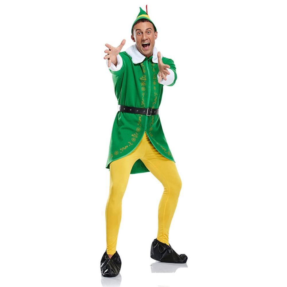 BuyChristmas Elf Winter Adult Prince and Men Cos Costume Now Cheaper With 3 - 5 Days Ship - PajamasBuy