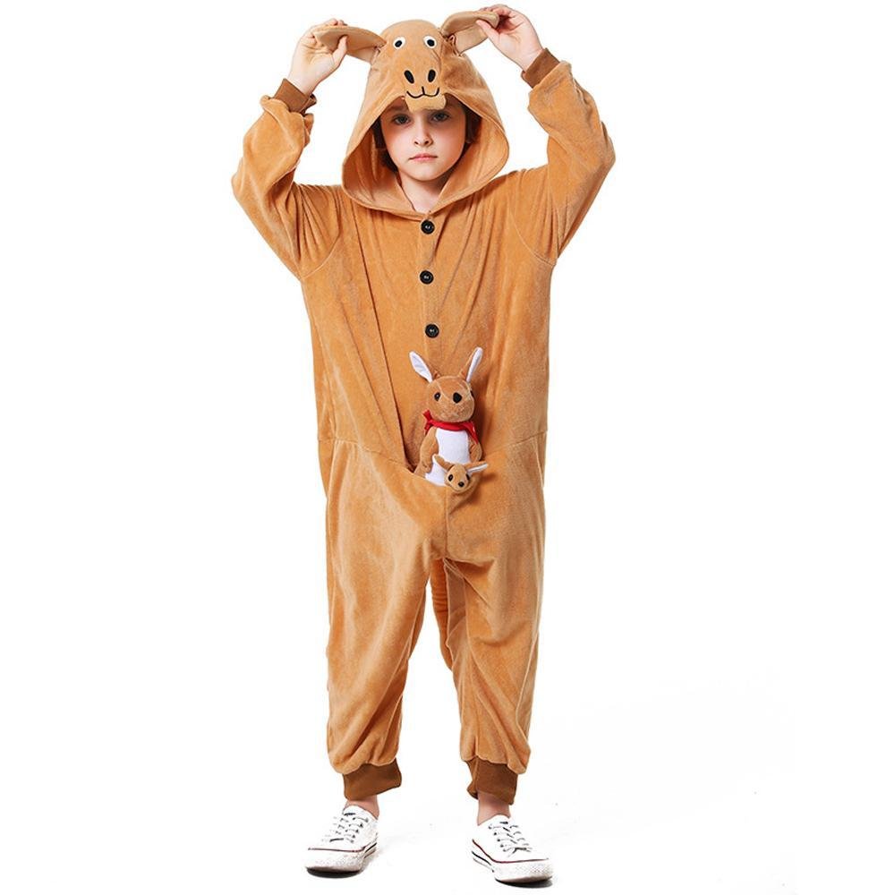 BuyCosplay kangaroo kids unisex hooded jumpsuit Now Cheaper With 3 - 5 Days Ship - PajamasBuy