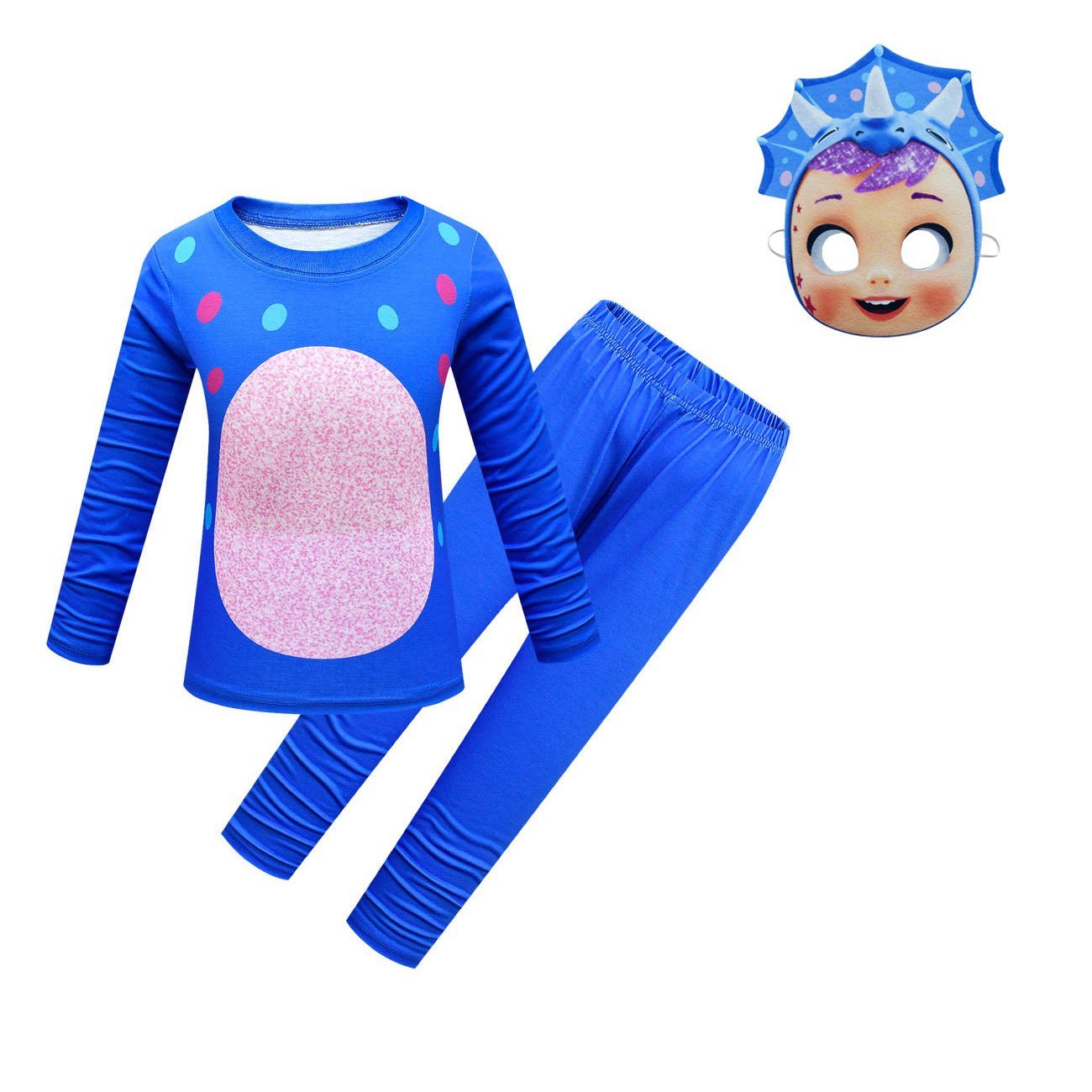 BuyCry Babies Cosplay Costume Long Sleeve Cartoon Two Piece Suits Now Cheaper With 3 - 5 Days Ship - PajamasBuy