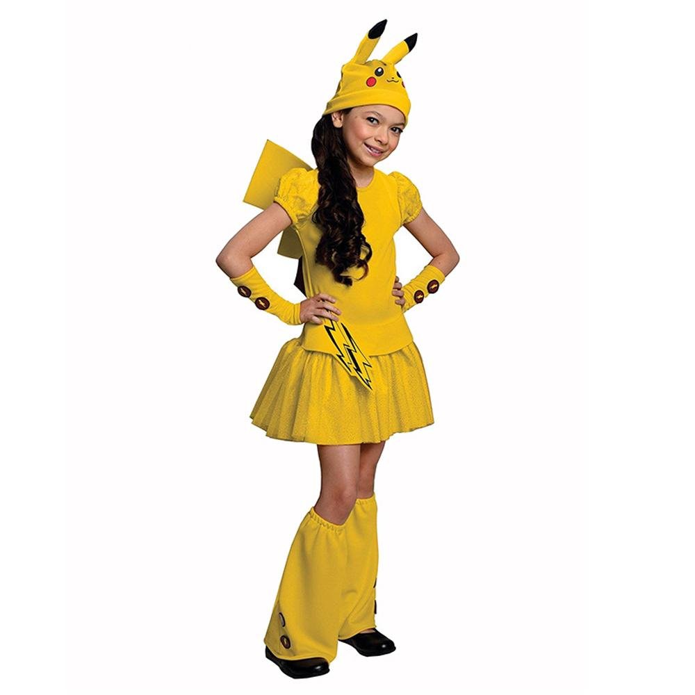 BuyCute pikachu dress Costume Pokemon Cosplay Costume Masquerade Now Cheaper With 3 - 5 Days Ship - PajamasBuy