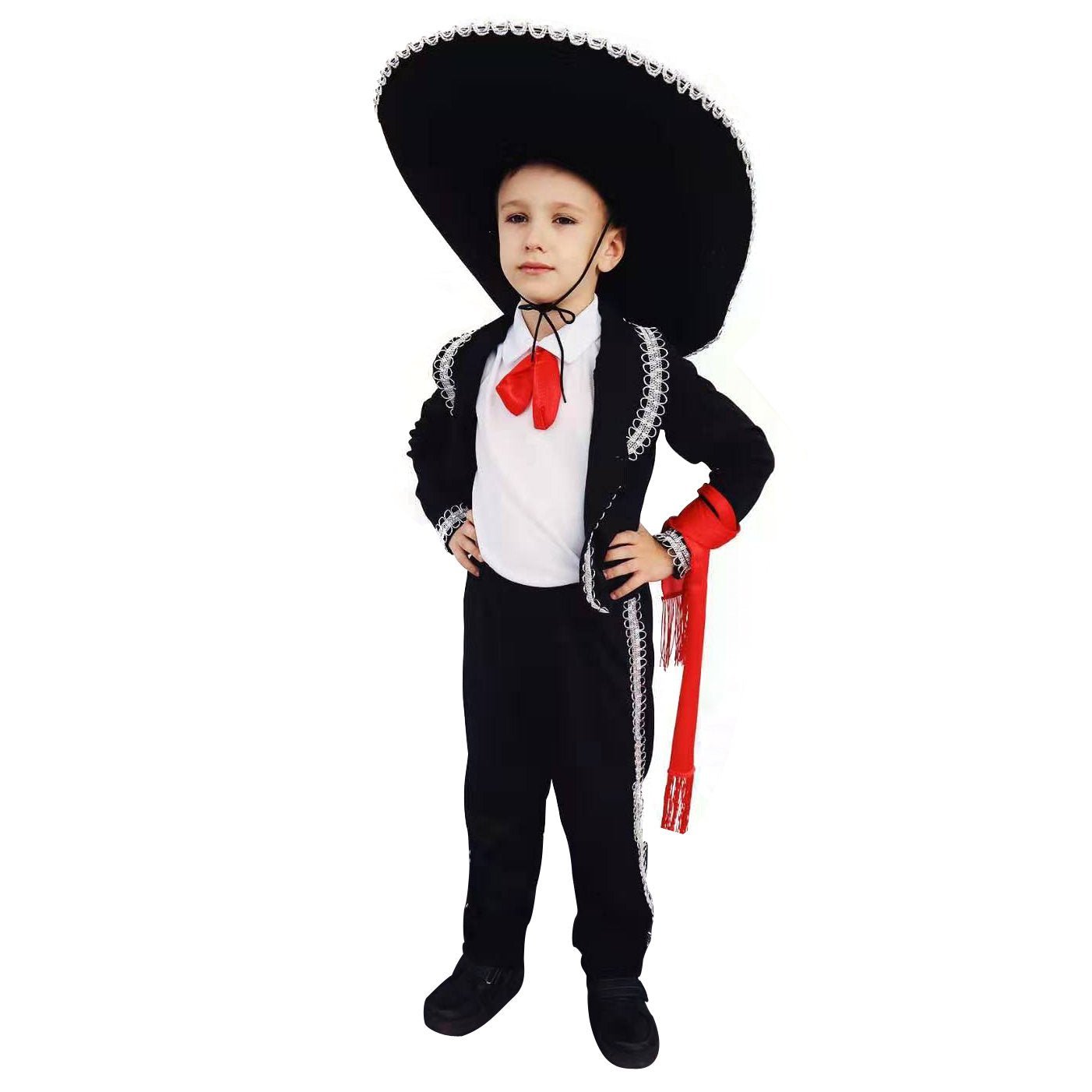 BuyDay of the Dead Mariachi Amigo Kids Party Fancy Cosplay Costume Now Cheaper With 3 - 5 Days Ship - PajamasBuy