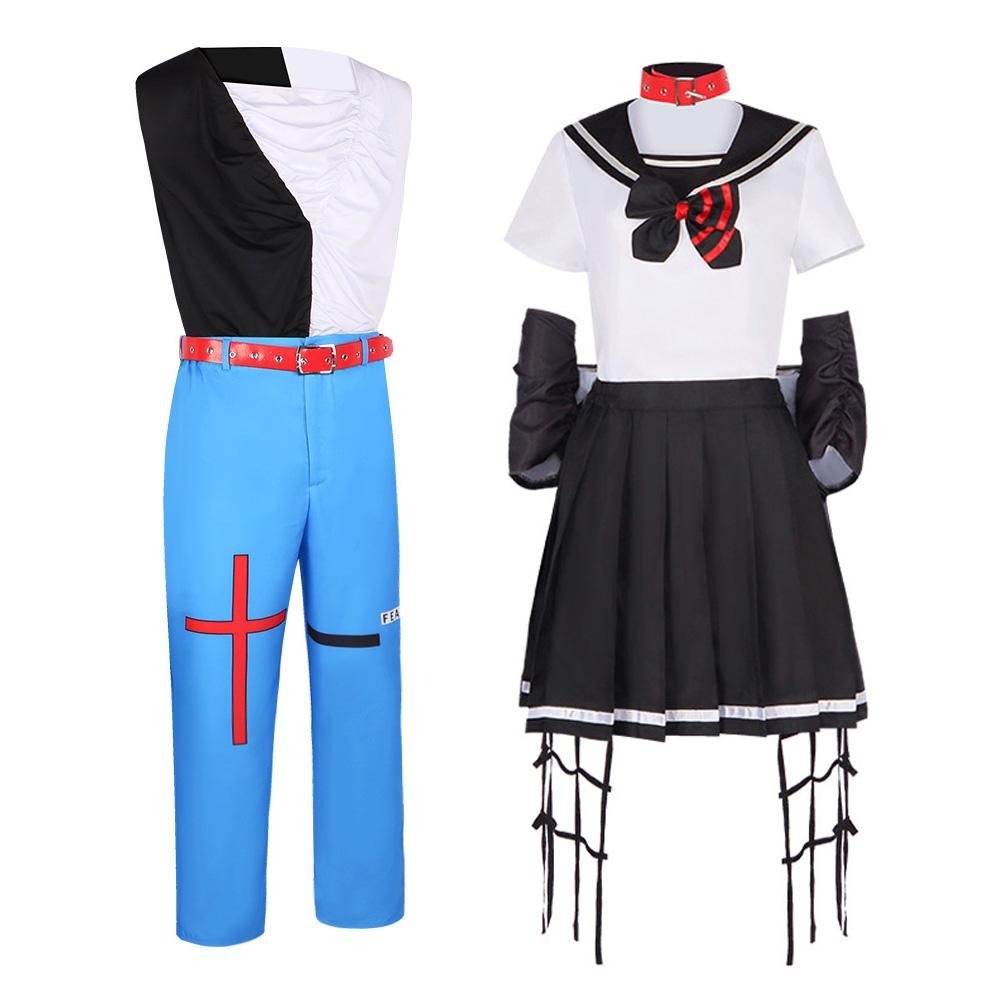 BuyDead Mount Death Play Shinoyama Poruka Sakimiya Misaki Anime Cosplay Costume Outfits Halloween Carnival Suit Now Cheaper With 3 - 5 Days Ship - PajamasBuy