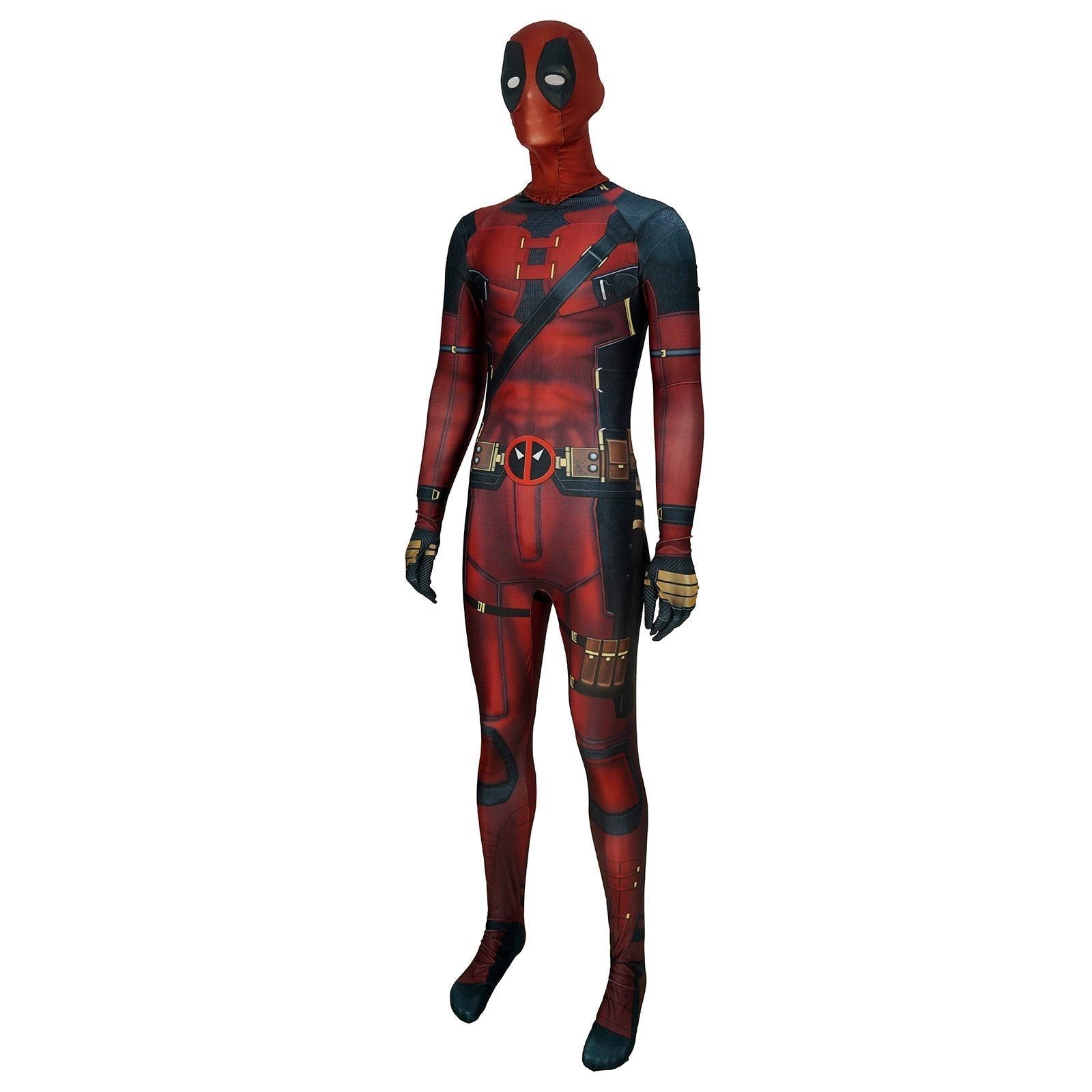 BuyDeadpool 3 Wade Wilson Cosplay Jumpsuit Halloween Costume for Adults & Kids Now Cheaper With 3 - 5 Days Ship - PajamasBuy