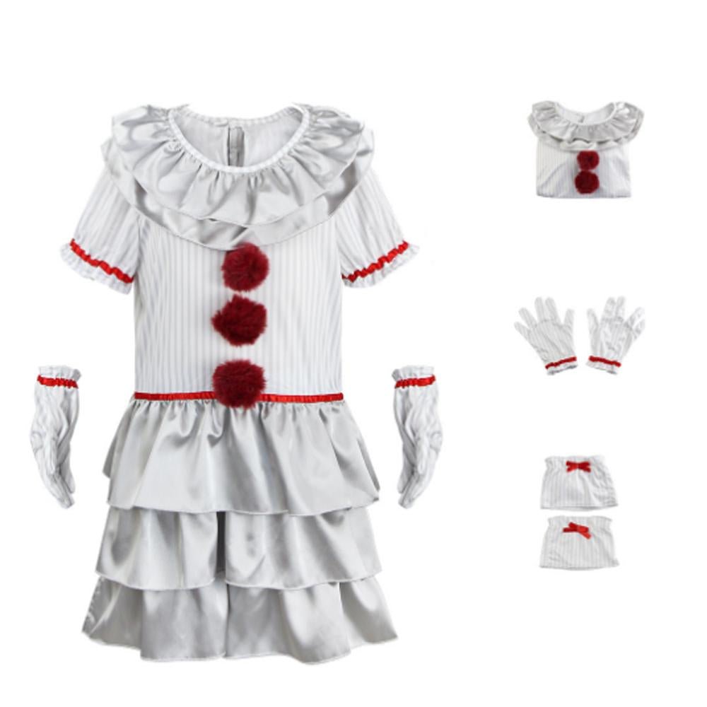 BuyDeluxe IT children's Pennywise costume Halloween cosplay clown Now Cheaper With 3 - 5 Days Ship - PajamasBuy