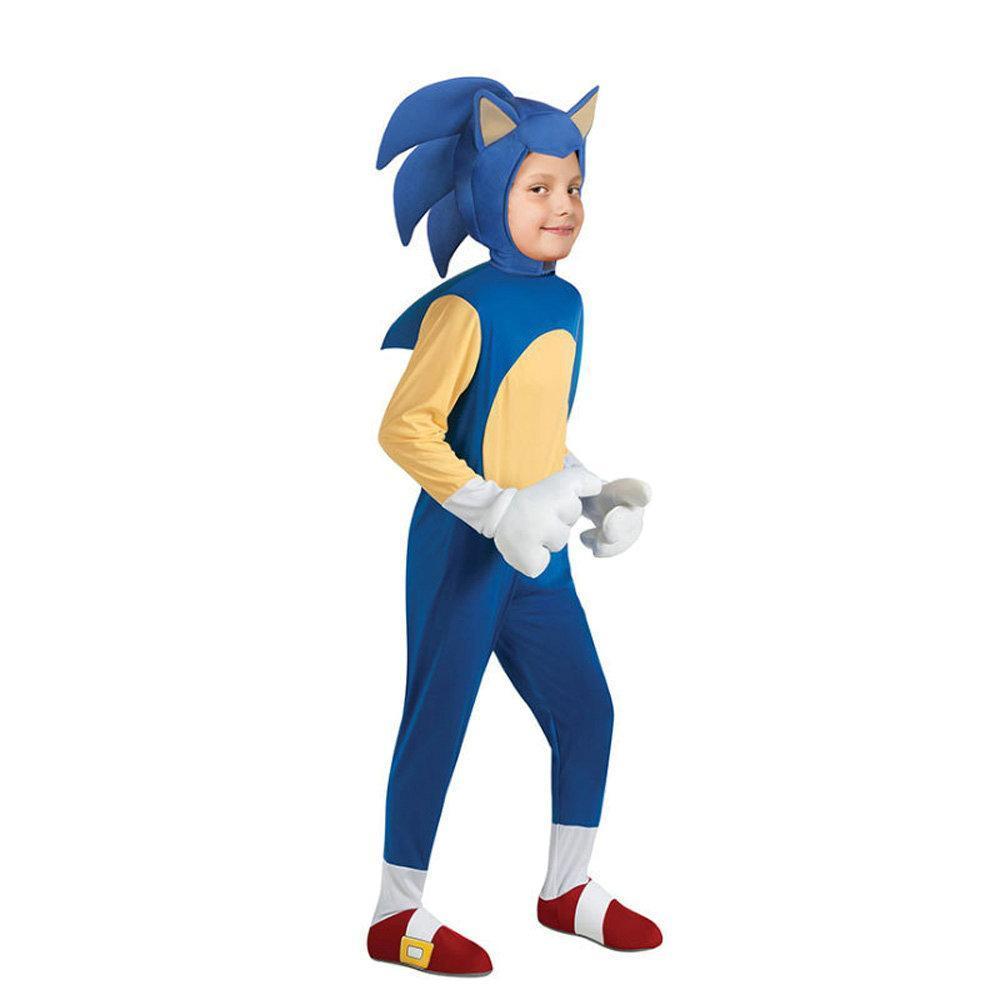 BuyDeluxe Sonic The Hedgehog Costume Girl Game Character Cosplay Halloween Costume for Kids Now Cheaper With 3 - 5 Days Ship - PajamasBuy