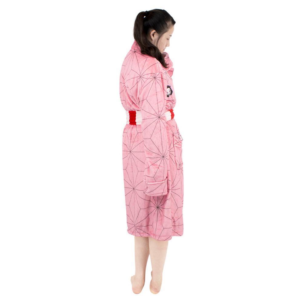 BuyDemon Slayer Kamado Nezuko Kigurumi Robes Animal Pajamas For Adult Now Cheaper With 3 - 5 Days Ship - PajamasBuy