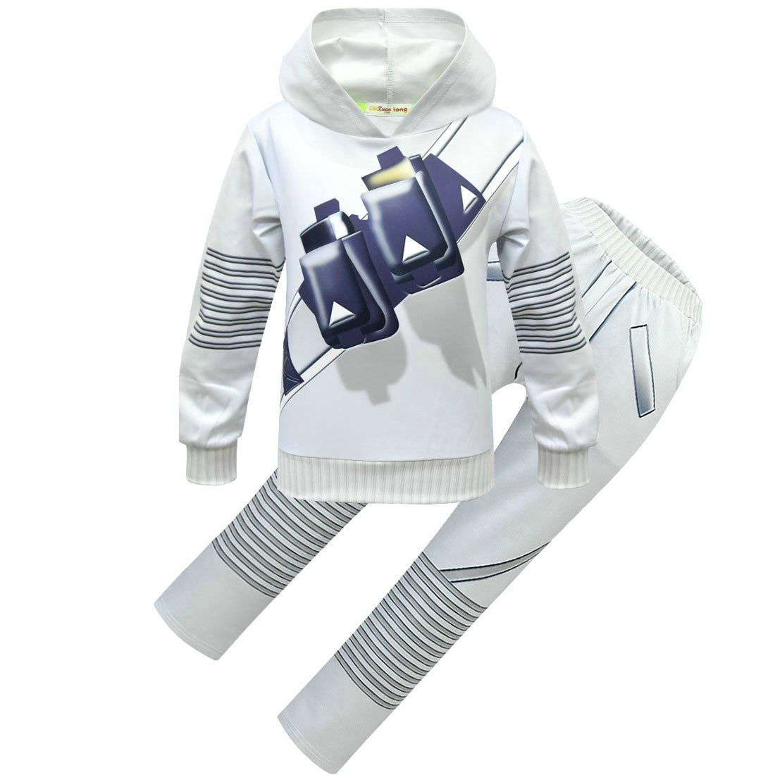 BuyDJ Marshmello Chris Comstock Costume Top Pants Sets for Kids Now Cheaper With 3 - 5 Days Ship - PajamasBuy