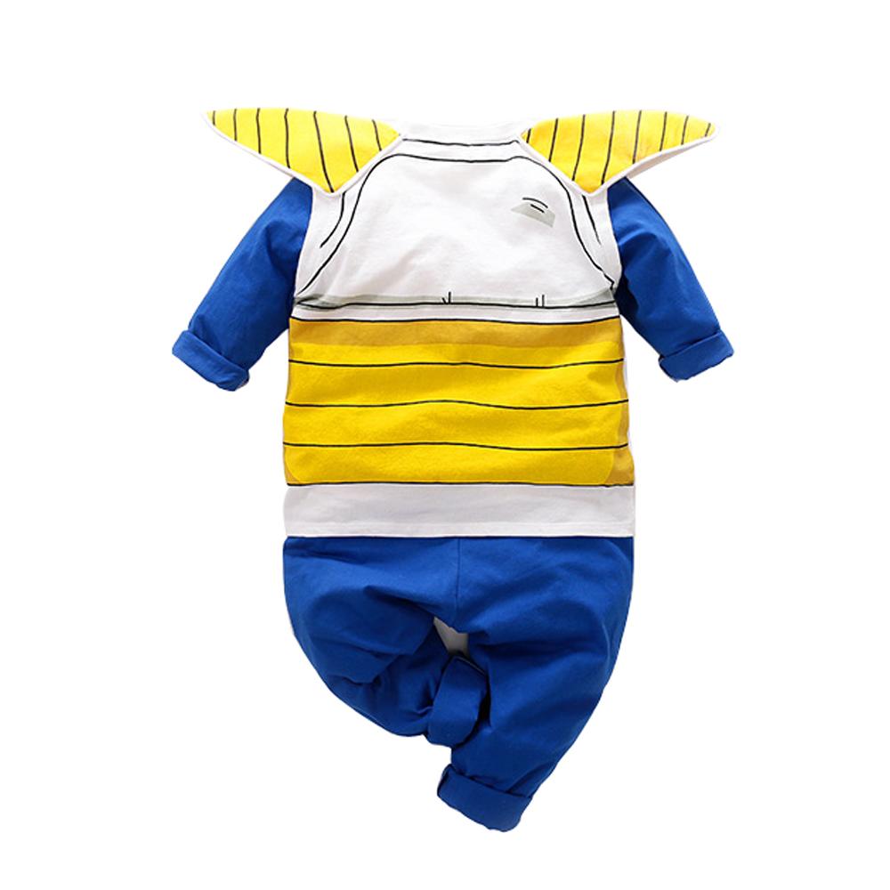 BuyDragon Ball Saiyan Outfits Baby Toddler Lovely Long Sleeve Cartoon Armor Jumpsuit Now Cheaper With 3 - 5 Days Ship - PajamasBuy